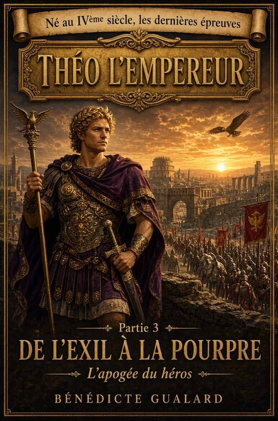 Couverture du tome 3, De l'exil à la pourpre